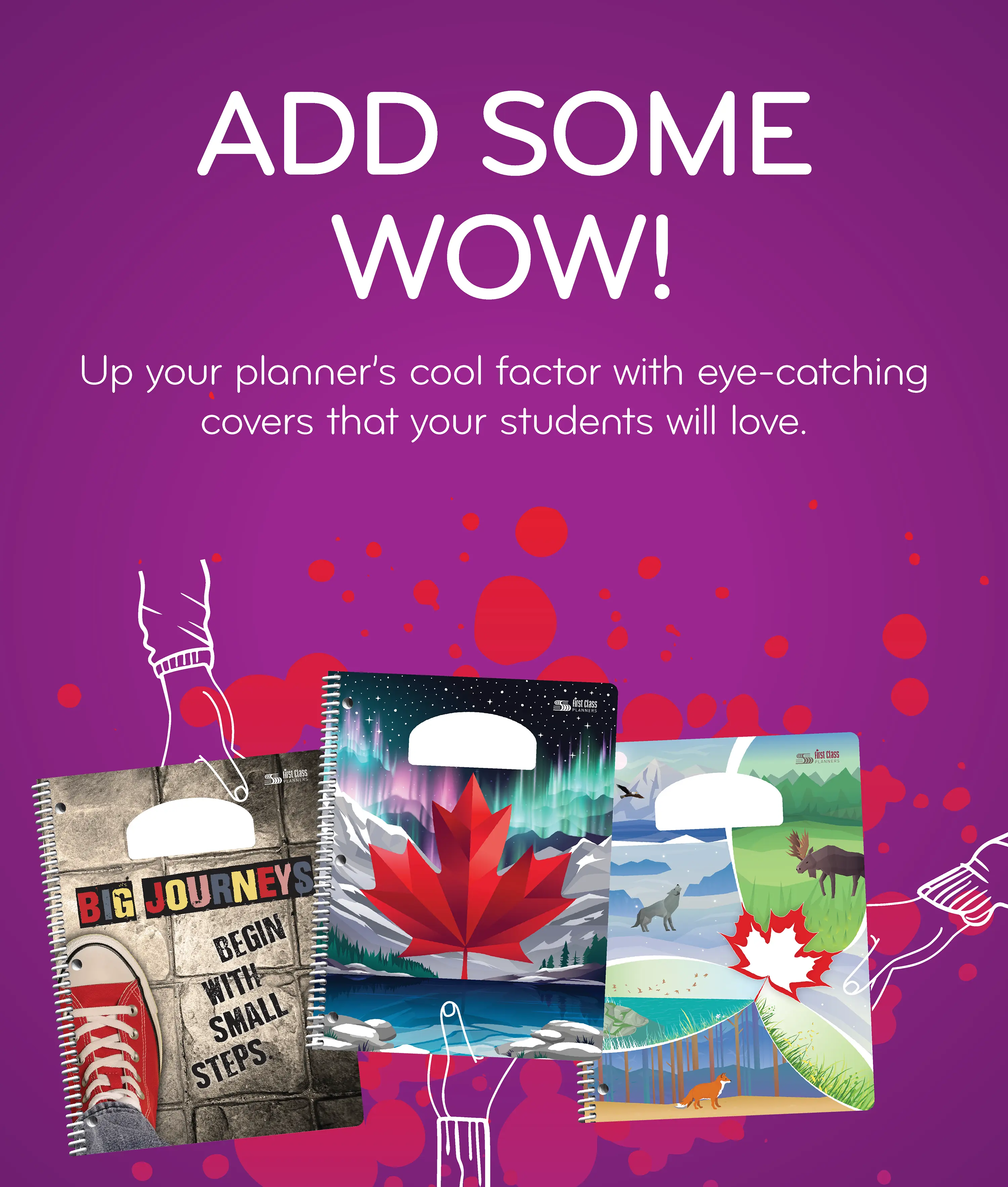 Planner covers
