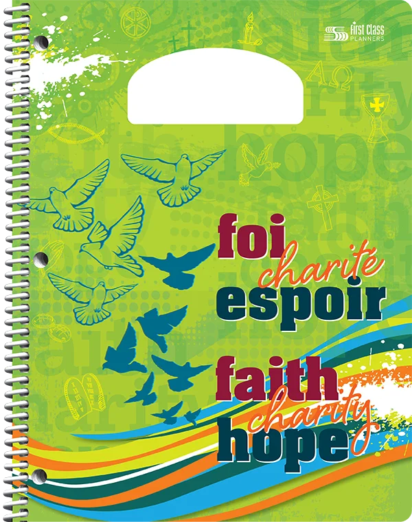 First Class Planners Faith front cover - Charity