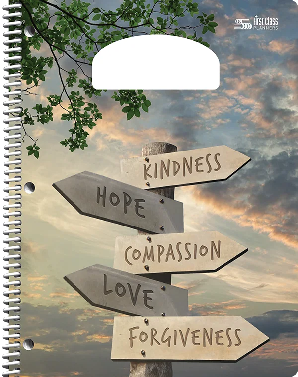 First Class Planners Faith front cover - Crossroads