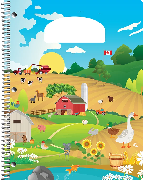 First Class Planners Standard front cover - Farm